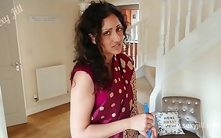 Desi bit of San Quentin quail molested, tied, tortured and be required to fuck her master no mercifulness dirty hindi audio chudai leaked mud bollywood xxx taboo sextape POV Indian