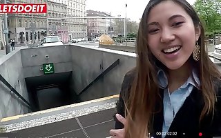 LETSDOEIT - Asian Teen Tourist Has POV Sex Out Prevalent Local Guy - May Thai & Charlie Canon