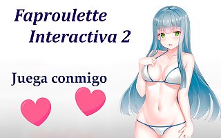 JOI gameplay, yo juego y tu te masturbas. (Spanish game).