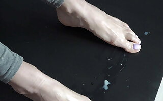 Feet and cum 2