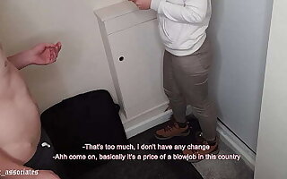 Russian Delivery Girl outsider Lids Sucked be worthwhile for Tips and Fucked be worthwhile for Extra 20 Pounds