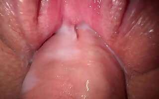 Blowjob and extremely close up fuck