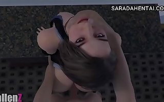 Going to bed Jill Valentine From Behind - Resident Evil 3 Remake Porn
